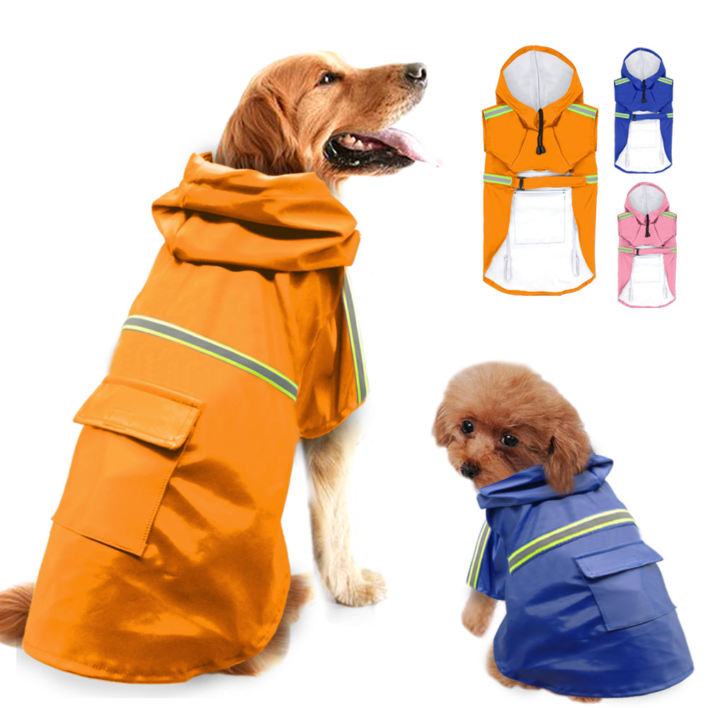 Waterproof Reflective Dog Raincoat by Maris (photo 1)