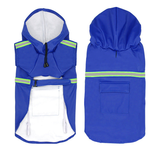 Waterproof Reflective Dog Raincoat by Maris (photo 7)