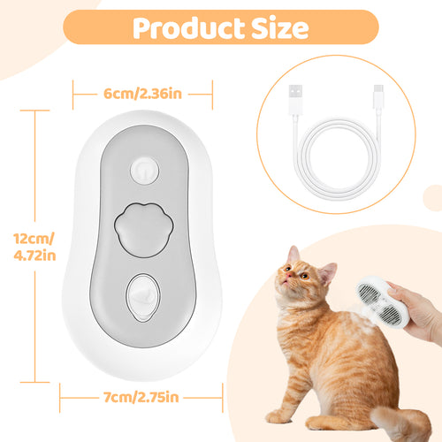 Self-Grooming Steam Brush for dogs and cats by Maris (photo 2)