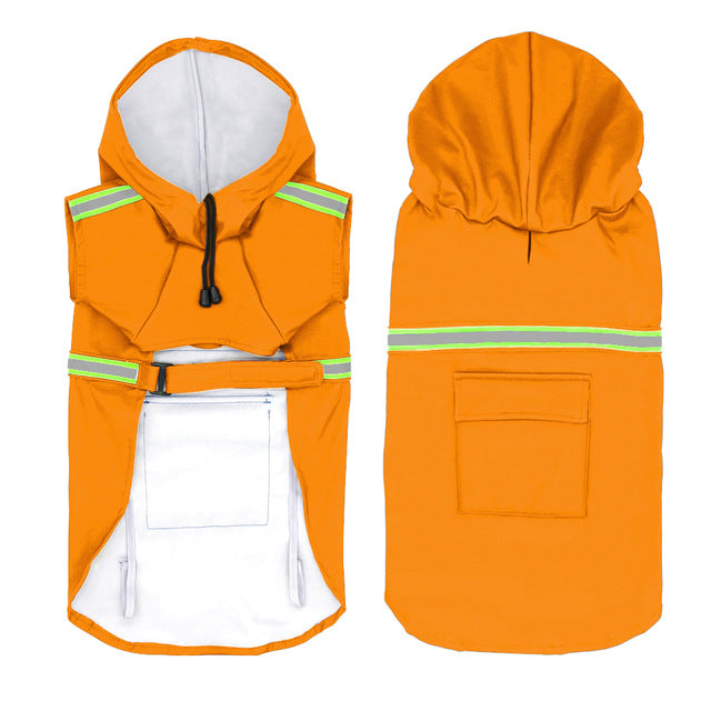 Waterproof Reflective Dog Raincoat by Maris (photo 5)