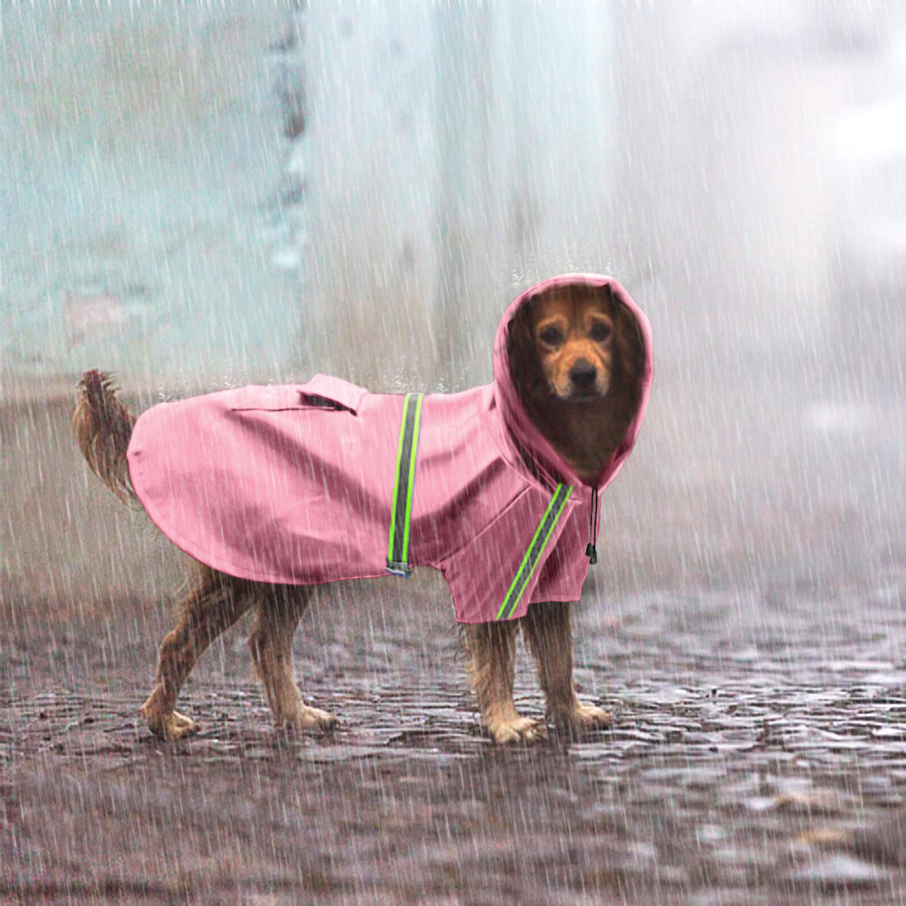 Waterproof Reflective Dog Raincoat by Maris (photo 6)