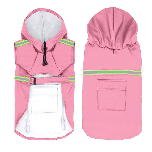 Waterproof Reflective Dog Raincoat by Maris (photo 8)