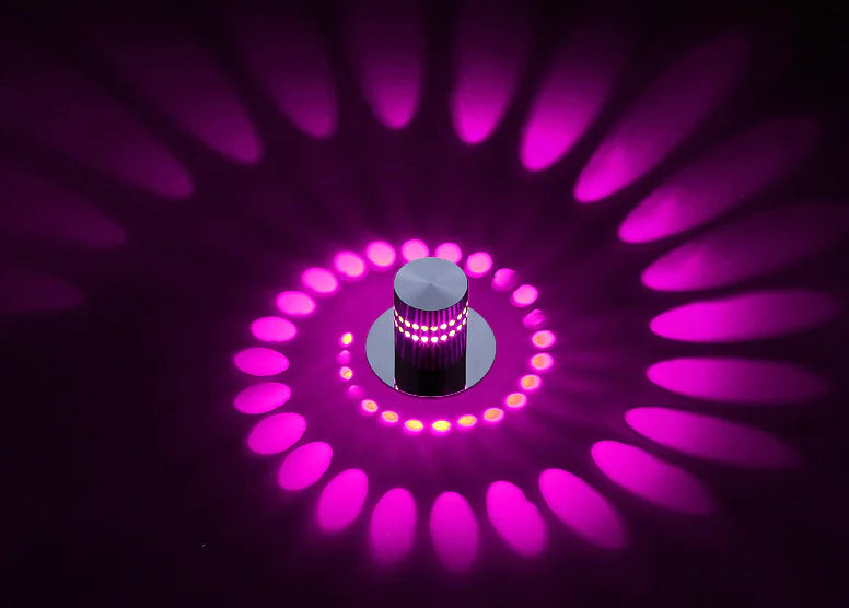 Modern LED Color-Changing Wall Light